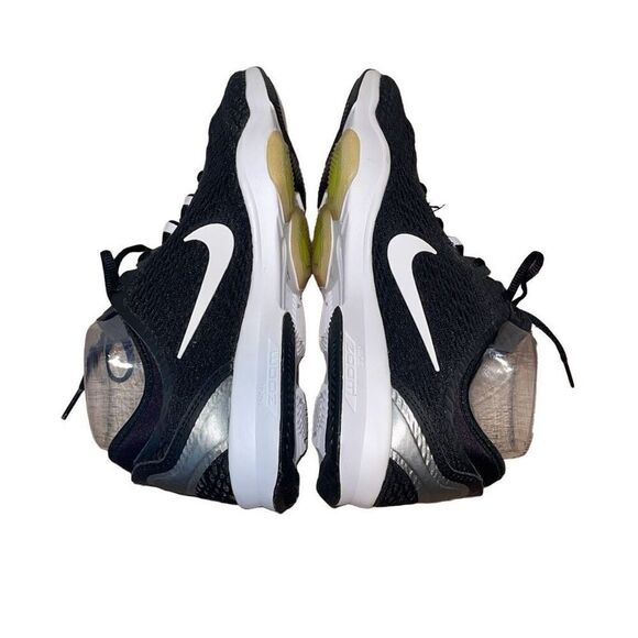 Nike Womens Zoom Fit Low Top Lace Up Training Running Shoes Black White Size 9 - Picture 4 of 8